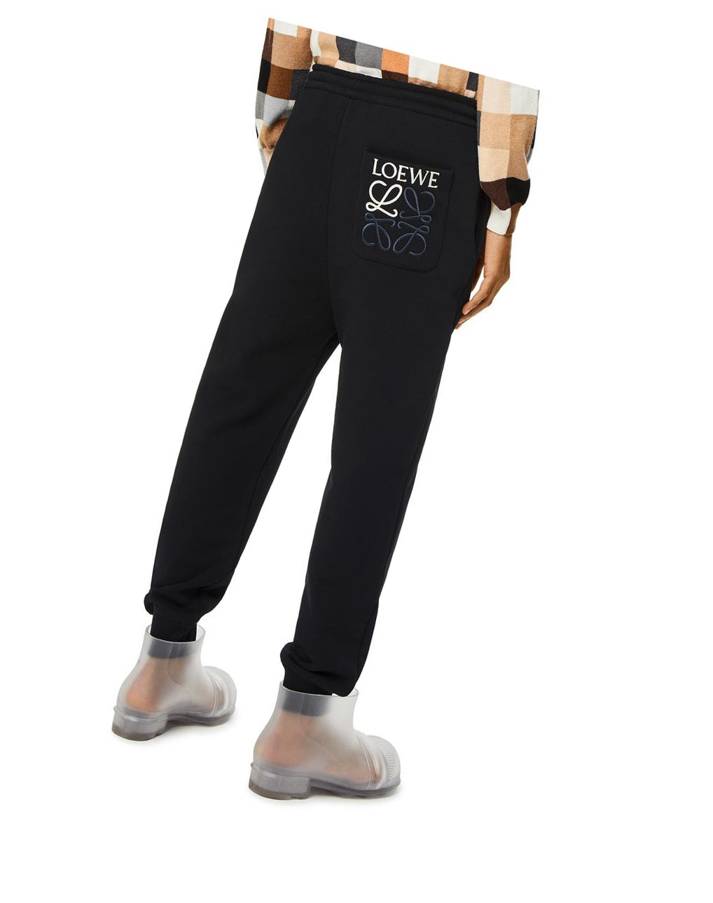 Loewe Jogging trousers in cotton Black | CD9014236