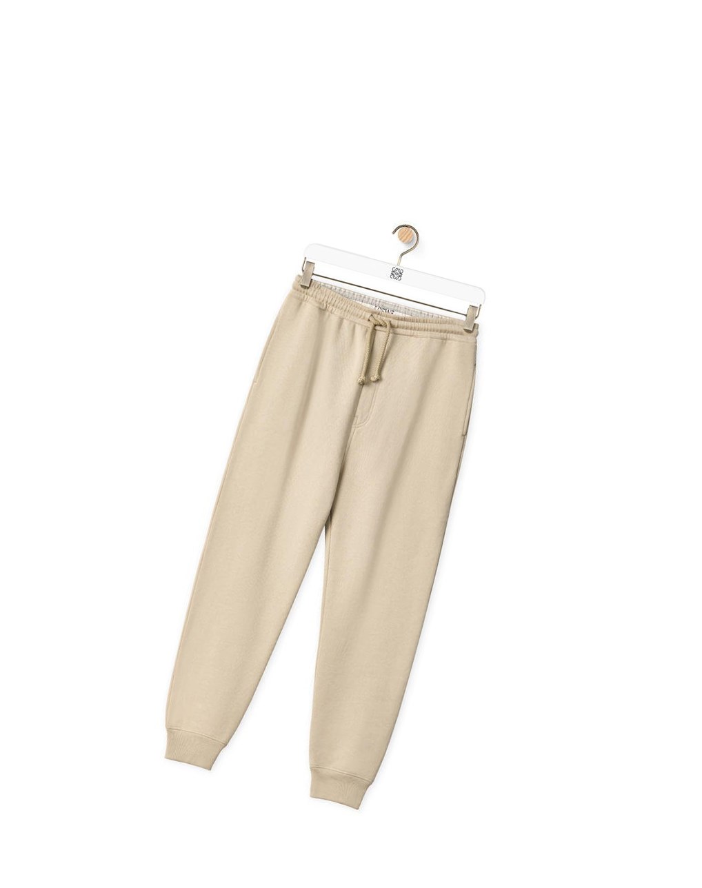 Loewe Jogging trousers in cotton Stone Grey | WH0867351