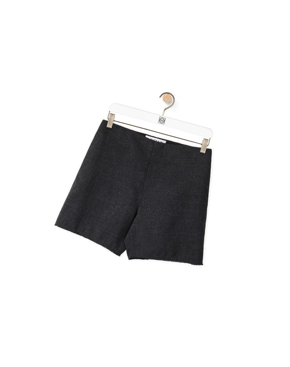 Loewe Shorts in wool Anthracite | KF0783192